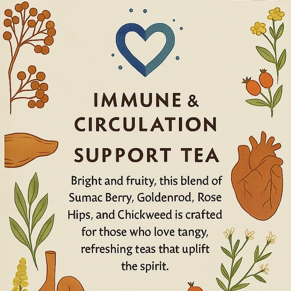 Immune & Circulation Support Loose Leaf Herbal Tea
